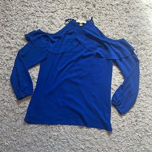 MICHAEL Michael Kors Cold Shoulder Blouse